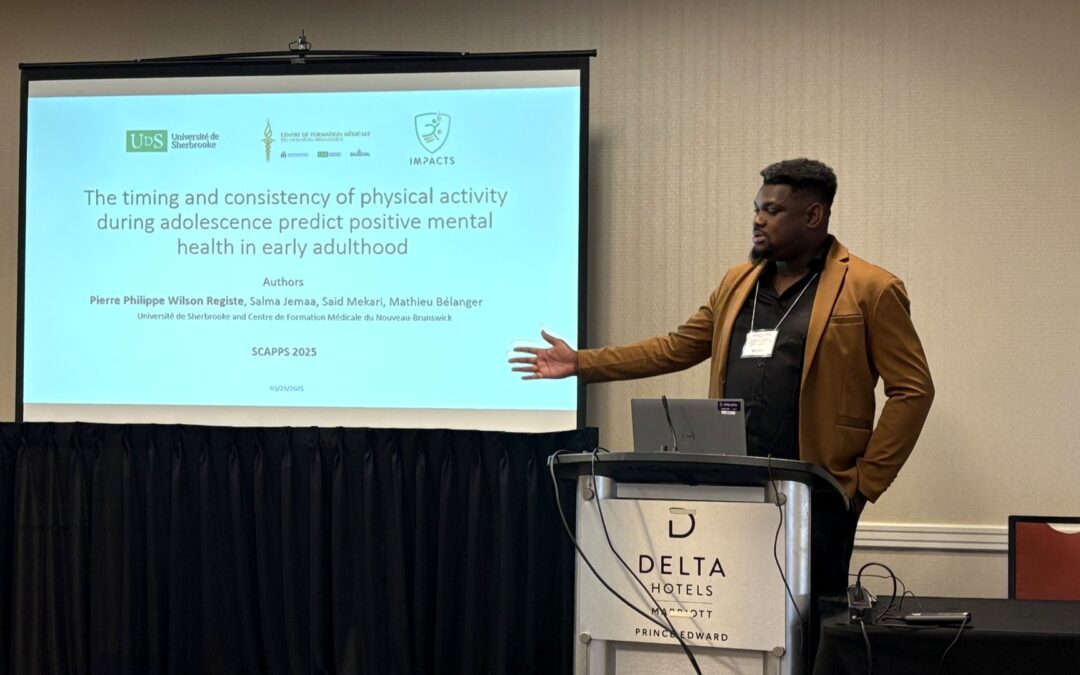 Résultats de l’étude MATCH présentés par Pierre Philippe Wilson Registe à la conférence annuelle de la SCAPPS