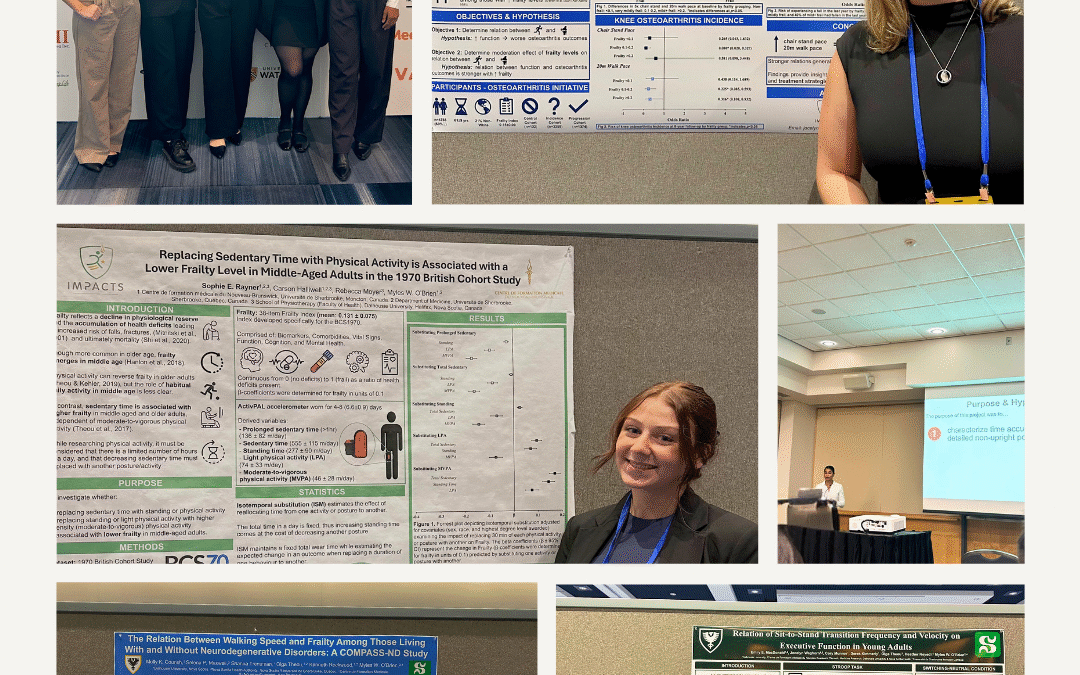 Présence du Lab IMPACTS à la conférence 2025 de la Société canadienne de physiologie de l’exercice (SCPE)